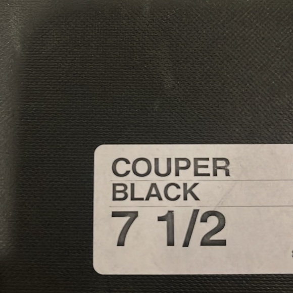 Like New Steven by Steve Madden 7.5 black wedge sandal - Picture 3 of 3